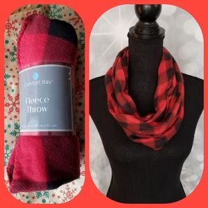 Buffalo Check Gift Set Large Buffalo Throw & Scarf